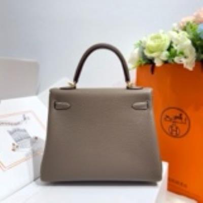 wholesale quality hermes kelly 25 togo retourn etoupe ghw